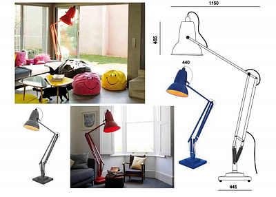 Anglepoise Giant 1227 Floor Lamp фото 7