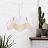 Loft Origami Lamp 40 см  Черный фото 3