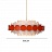 Люстра Doria Leuchten hanging lamp 80 см  Голубой фото 9