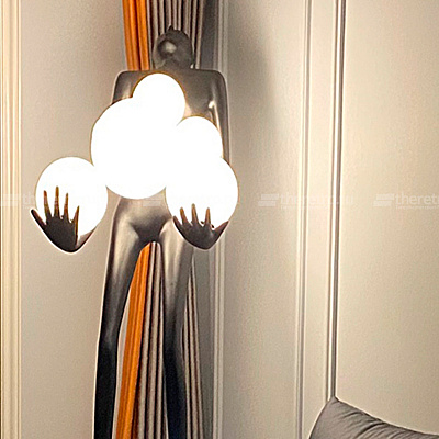 Торшер Man Carries Light фото 6