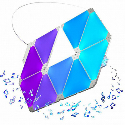 Nanoleaf Light Panels Rhythm Smarter Kit фото 3