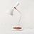 Austen Large Offset Table Lamp Circa Черный фото 5