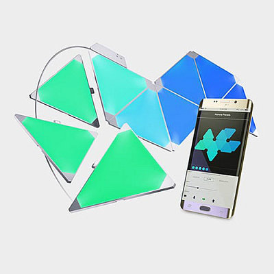 Nanoleaf Aurora Smarter Kit 9 panels фото 11