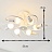 Потолочная люстра Open Bulb Ceiling Light D фото 3