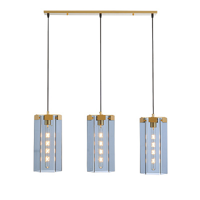 Люстра Gray Glass Pendant Lamp  фото 1