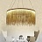 Metall Rain Chandelier 60 см  Медный фото 9